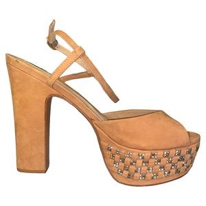 Schutz - Sandalia Salto Alto platform heels NWOT